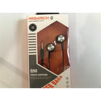Megatech QG-90 Siyah Mikrofonlu Kulaklık Mıknatıslı