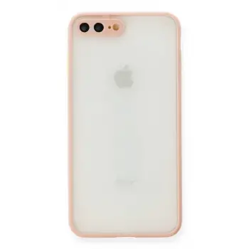 Newface Apple İphone 7 Plus Kılıf Montreal Silikon Kapak - Pembe