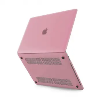 Newface Apple Macbook Pro 13 2020 Macbook Buzlu Kapak - Pembe