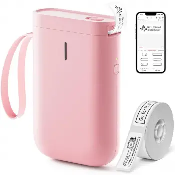 NIIMBOT D11 Pembe Termal Taşınabilir Bluetooth Etiket Yazıcısı