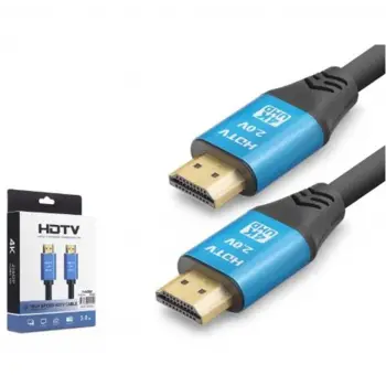 NODAR ND4051 HDMI 2.0 Kablo 4K 60 Hz OD 8.0 mm 3 m Siyah Mavi (KDO)