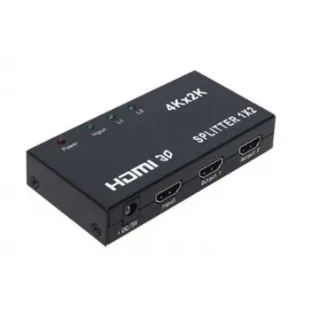 Nova NVC-HDSQP2 4K HDMI 1-2 Splitter 1 Giriş 2 Çıkış (KDO)