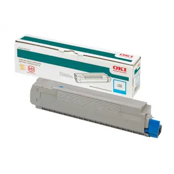OKI 47095703 TONER-C-C824-C834-C844-5K MAVİ TONER 5000 SAYFA (KDO)