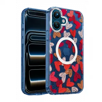 Onegif  İphone 16 Desina Magsafe Kapak - Desen 6