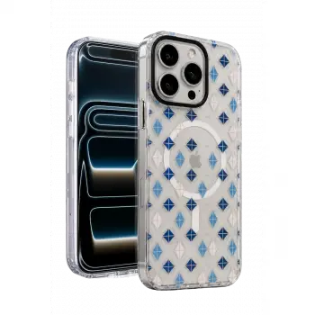 Onegif  İphone 16 Pro Max Desina Magsafe Kapak - Desen 4