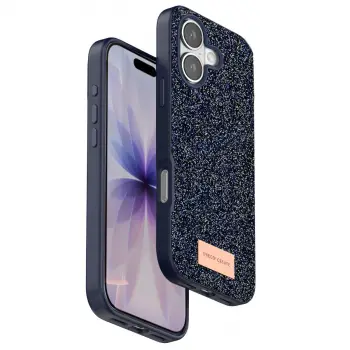 Onegif  İphone 17 Bright Simli Kapak - Mavi