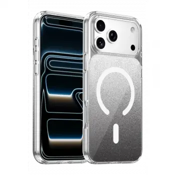 Onegif  İphone 17 Pro Sora Simli Magsafe Kapak - Siyah
