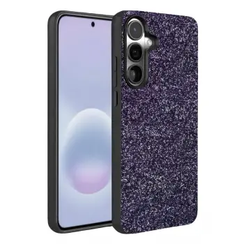 Onegif Samsung Galaxy A37 5g Bright Simli Kapak - Derin Mor