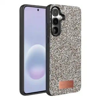 Onegif Samsung Galaxy A37 5g Bright Simli Kapak - Gümüş