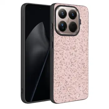 Onegif Xiaomi Mi 15t Pro Bright Simli Kapak - Pembe
