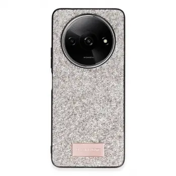 Onegif Xiaomi Redmi A3 4g Bright Simli Kapak - Gold