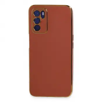 Oppo A16 Kılıf Volet Silikon - Kırmızı