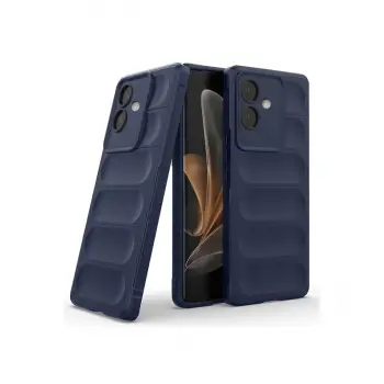 Oppo A3 Kılıf Optimum Silikon - Lacivert