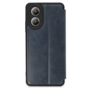 Oppo A38 Kılıf Flip Cover - Lacivert