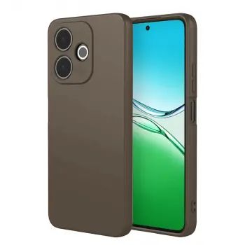 Oppo A5 Pro 4g First Silikon - Kahverengi