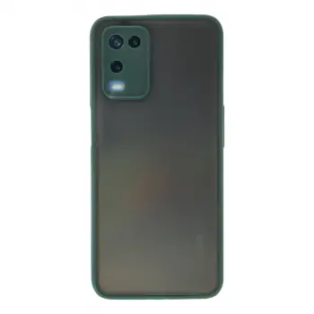 Oppo A54 4g Kılıf Montreal Silikon Kapak - Yeşil