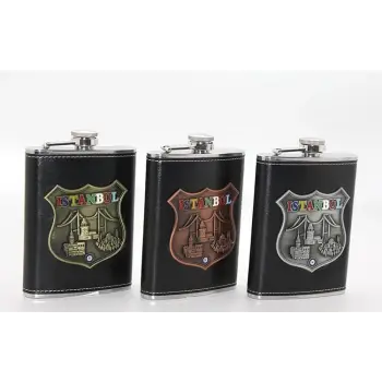 Paslanmaz Çelik İstanbul Yöresel Matara Alk3355