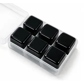 Paslanmaz Çelik Viski Taşı 6lı Set Alk5495