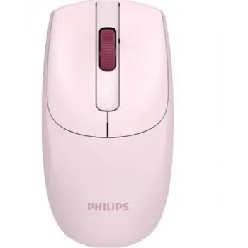 Philips SPK7398P 1600DPI Kablosuz Sessiz Optik Pembe Mouse (KDO)