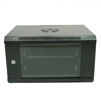 Racksan ML-6407S 7U Duvar Tipi Kabinet (350-530-400) Raf+Fan+Priz