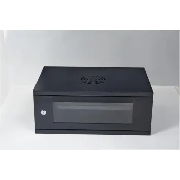 Racksan SE-6404S 4U Duvar Tipi Kabinet (240-530-400) Raf+Fan