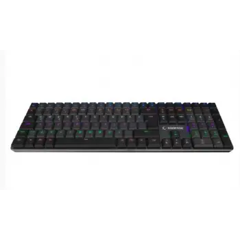 Rampage GRANITE PRO Siyah-Gri Low Profile BLUE SWITCH Q Rainbow Mekanik Gaming Oyuncu Klavye (KDO)