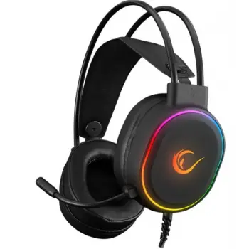 Rampage RM-K77 Vıpera Siyah USB 7.1 Version RGB Ledli Gamin Oyuncu Kulaklığı (KDO)