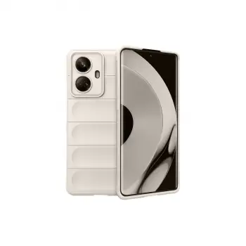 Realme 10 Pro 5g Kılıf Optimum Silikon - Krem