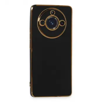 Realme 11 Pro Kılıf Volet Silikon - Siyah