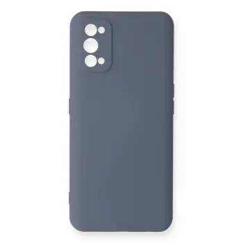 Realme 7 Pro Kılıf Nano İçi Kadife Silikon - Gri