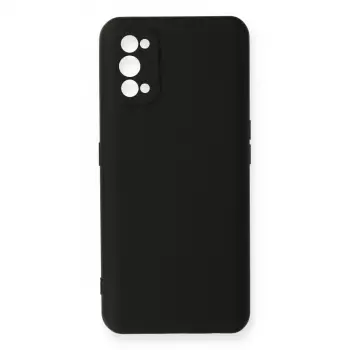 Realme 7 Pro Kılıf Nano İçi Kadife Silikon - Siyah