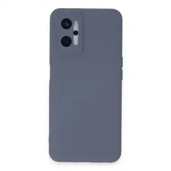 Realme 9i 4g Kılıf Nano İçi Kadife Silikon - Gri