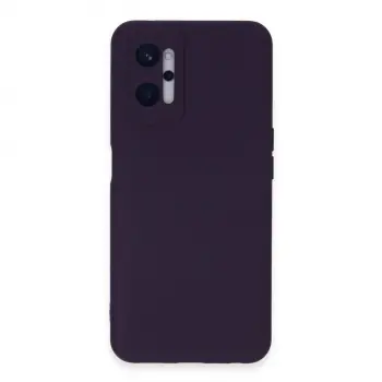 Realme 9i 4g Kılıf Nano İçi Kadife Silikon - Mor