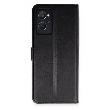 Realme 9i 4g Trend S Plus Kapaklı Kılıf - Siyah