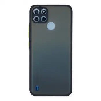 Realme C21y Kılıf Montreal Silikon Kapak - Lacivert