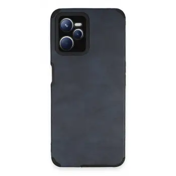 Realme C35 Kılıf Loop Deri Silikon - Lacivert