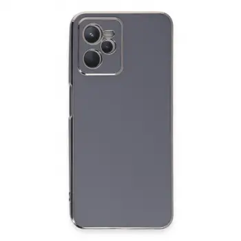 Realme C35 Kılıf Volet Silikon - Mavi