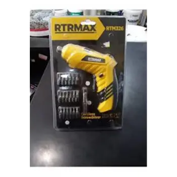 Rtrmax Şarjlı 19 Parça Tornavida Seti RTM-326 (KDO)