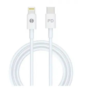 S-link IP-SW21 TypeC to Lightning C94 Lisanslı PD Hızlı Data + Şarj Kablosu (KDO)