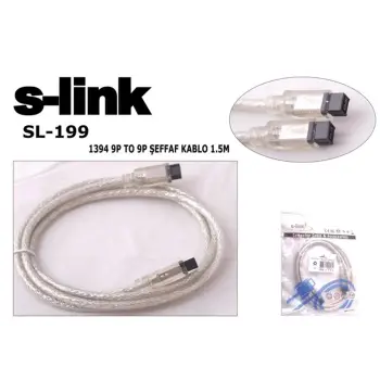 S-link SL-199 9pin To 9pin 1.5mt Firewire Kablo (KDO)