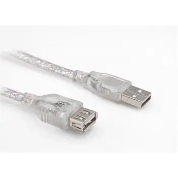 S-link SL-AF30 30cm Usb 2.0 AM To AF Şeffaf Uzatma Kablosu (KDO)