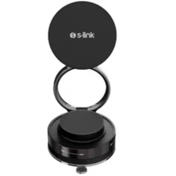 S-link SL-AT44 Magsafe Vakumlu Telefon Tutucu Siyah