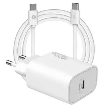 S-link SL-EC62TP Type-C 20W PD3.0 Quick Charge QC4.0 Kablo + Ev Şarj Adaptör (KDO)