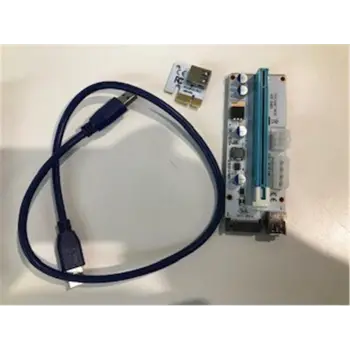S-link Sl- Ex10 Pcı-E 1x To 16x Sata 6Pin Bitcoin Riser Ekran Kartı Yükseltici (KDO)