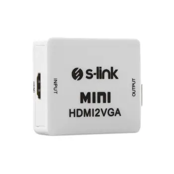 S-link SL-HVC10 HDMI to VGA + Audio Çevirici (KDO)