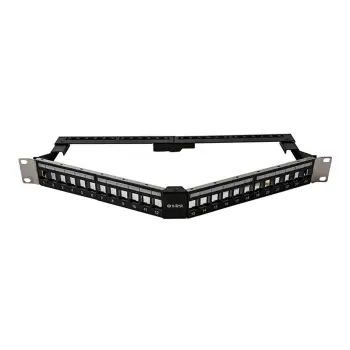 S-link  SL-P626 24lü Kolay Kullanımlı, FTP Boş V Şeklinde Patch Panel (KDO)