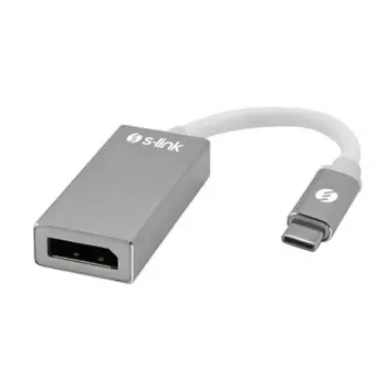 S-link SL-USB-C74 USB3.1 Type C to DISPLAY PORT Çevirici (KDO)
