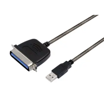 S-link Swapp SW-U614 Siyah USB to Parallel (CN36M) Kablo (KDO)