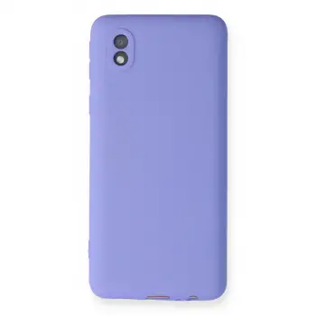 Samsung Galaxy A01 Core Kılıf First Silikon - Lila