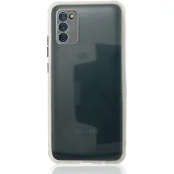 Samsung Galaxy A02s Kılıf Miami Şeffaf Silikon - Şeffaf
